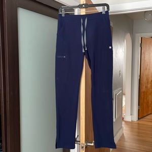 Figs Yola Skinny scrub pants XS Navy